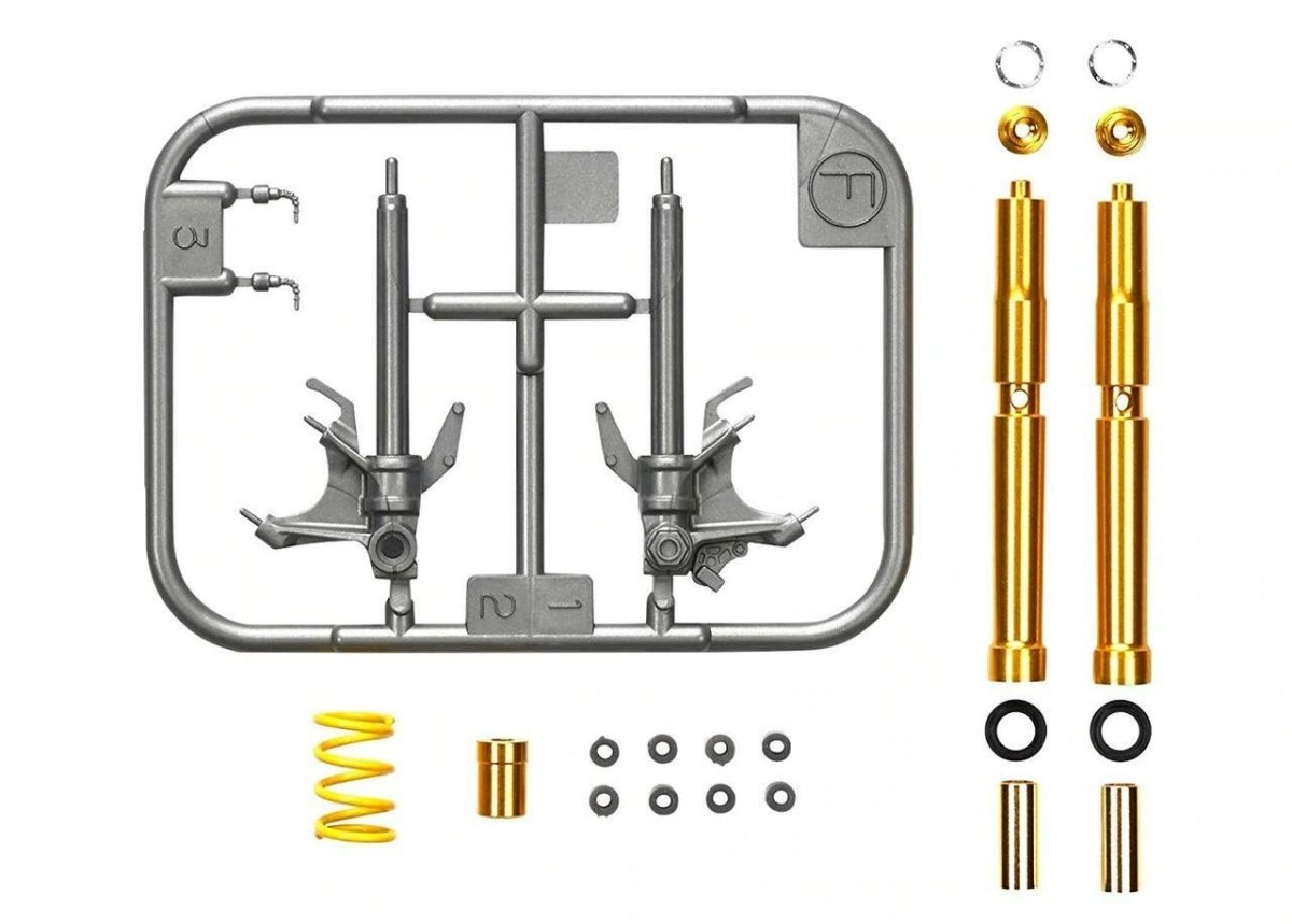 Tamiya 12684 Yamaha YZF-R1M - Front Fork Set (For Tamiya 14133) 1/12