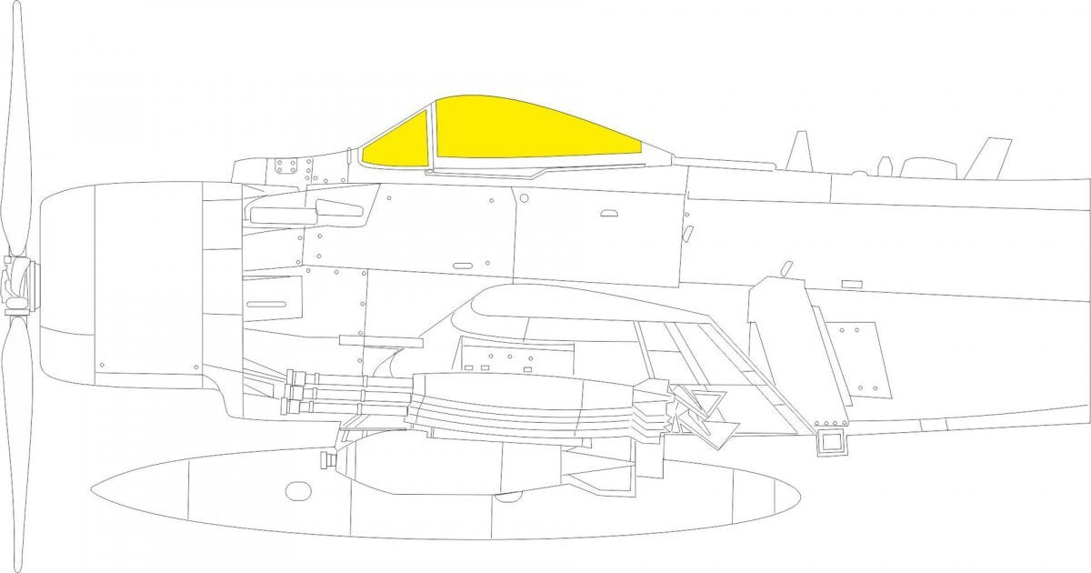 Eduard 644177 A-1J LööKplus TAMIYA 1/48 – zdjęcie 3