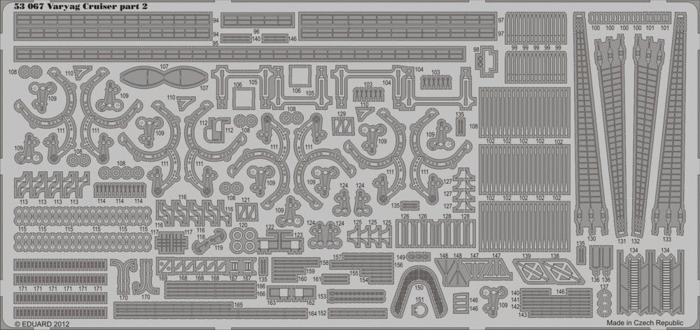 Eduard 53067 Varyag Cruiser 1/350 Zvezda – zdjęcie 2