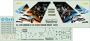 ModelMaker Decals D48196 Greek F-16 NATO Tiger Meet 2022 1/48 – immagine 2