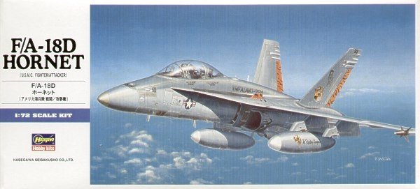 Hasegawa D9 F/A-18D Hornet 1/72