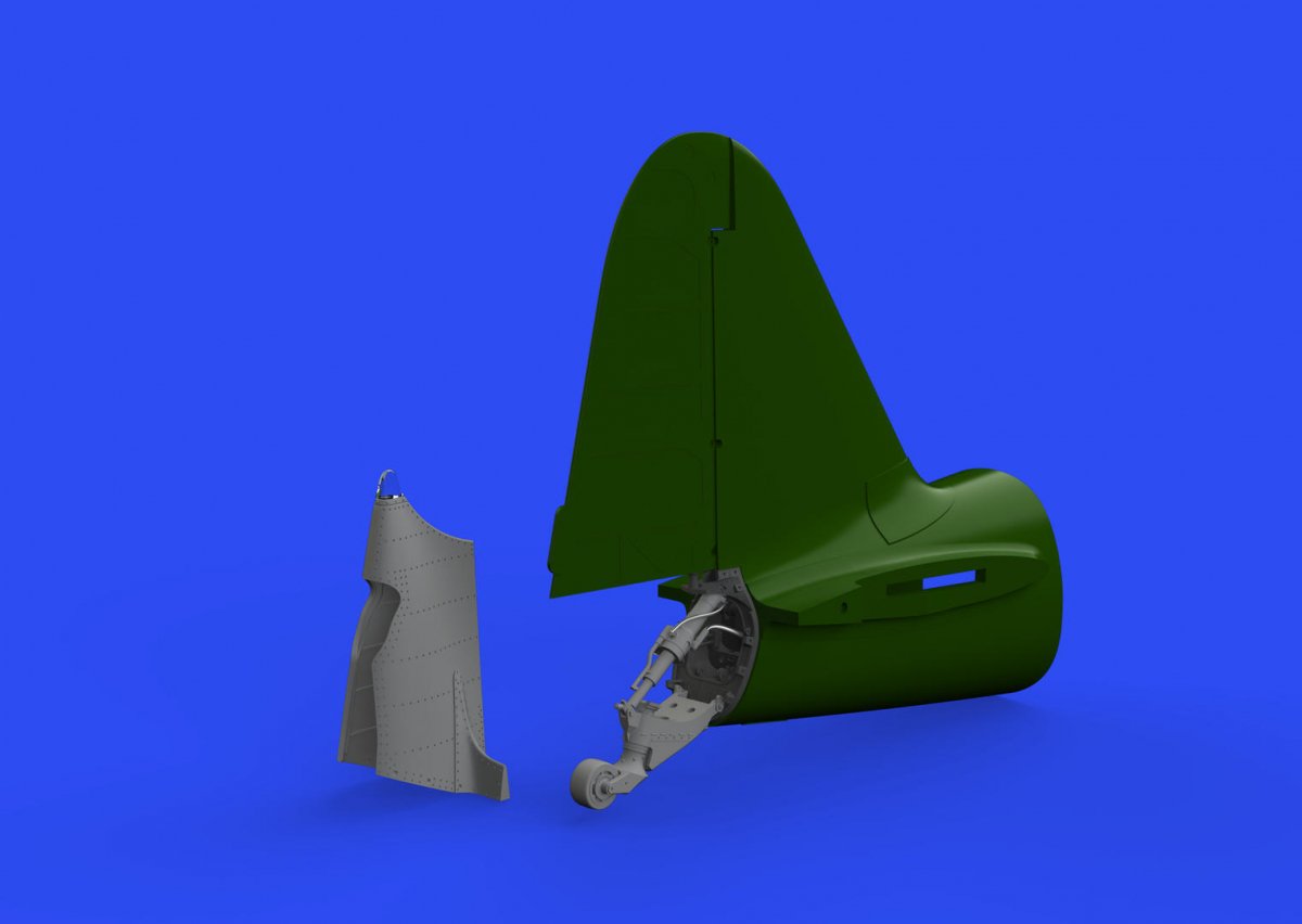 Eduard 648772 A6M2 tailwheel PRINT EDUARD 1/48 – image 2