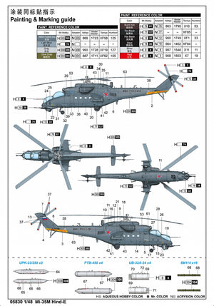 Trumpeter 05830 Mi-35M Hind-E 1/48 – zdjęcie 4