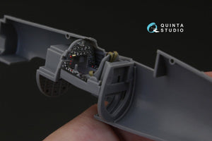 Quinta Studio QD72023 F4U-1 Corsair (Bird cage) 3D-Printed &amp;amp; coloured Interior on decal paper (for Tamiya kit) 1/72 – zdjęcie 6