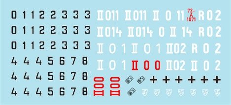 Star Decals 72-A1071 Wiking # 2. 1/72 – zdjęcie 3
