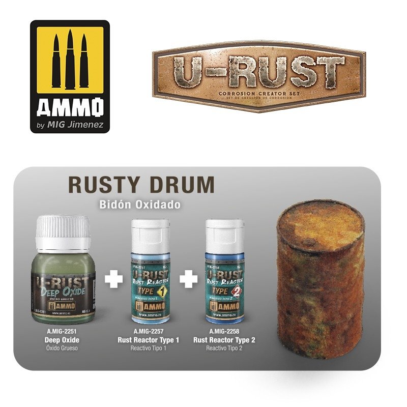 Ammo of Mig 7460 U-RUST Corrosion Creator Set – zdjęcie 11