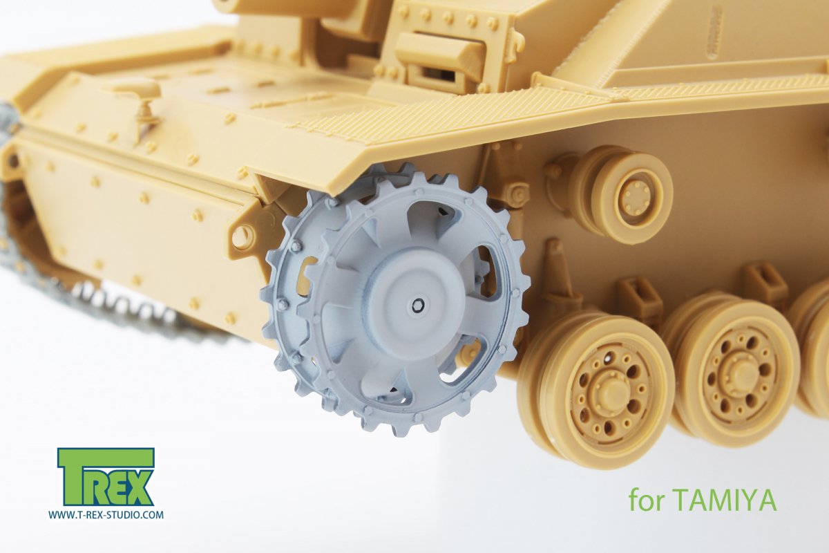 T-Rex Studio TR35007-2 Stug III Sprocket Set (Early Version) for TAMIYA 1/35 – zdjęcie 2