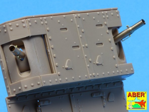 Aber 35L-156 Barrels for British WWI Tank Mark IV – Female 1/35 – image 4