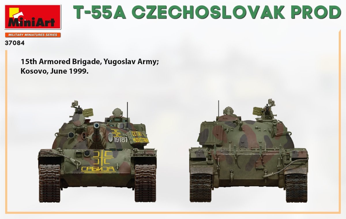 Miniart 37084 T-55A CZECHOSLOVAK PRODUCTION 1/35 – image 11