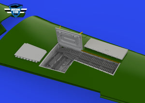 Eduard 648997 P-51B / C gun bays PRINT EDUARD 1/48 – zdjęcie 4