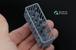 Quinta Studio QT48069 FAB-100 and FAB-50 family bombs, DZ-40 racks for fighters of the Red Army, WWII (all kits) 1/48 – zdjęcie 2