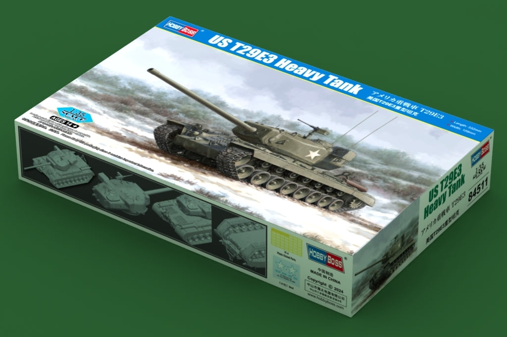 Hobby Boss 84511 US T29E3 Heavy Tank 1/35 – image 2