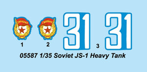 Trumpeter 05587 Soviet JS-1 Heavy Tank – image 4