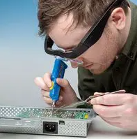 Lightcraft LC1790USB Pro LED Magnifier Glasses with 4 Lenses / Szkła powiększające z 4 soczewkami, LED, 1.5x, 2.5x, 3.5x, 5x – zdjęcie 3
