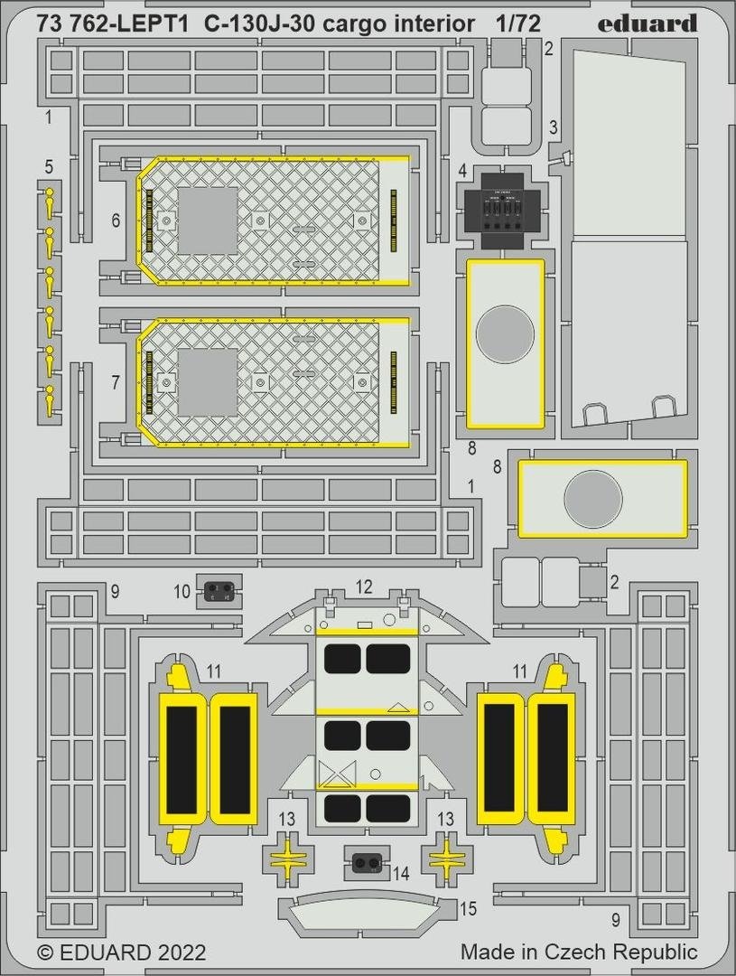 Eduard BIG72169 C-130J-30 PART II ZVEZDA 1/72 – zdjęcie 4