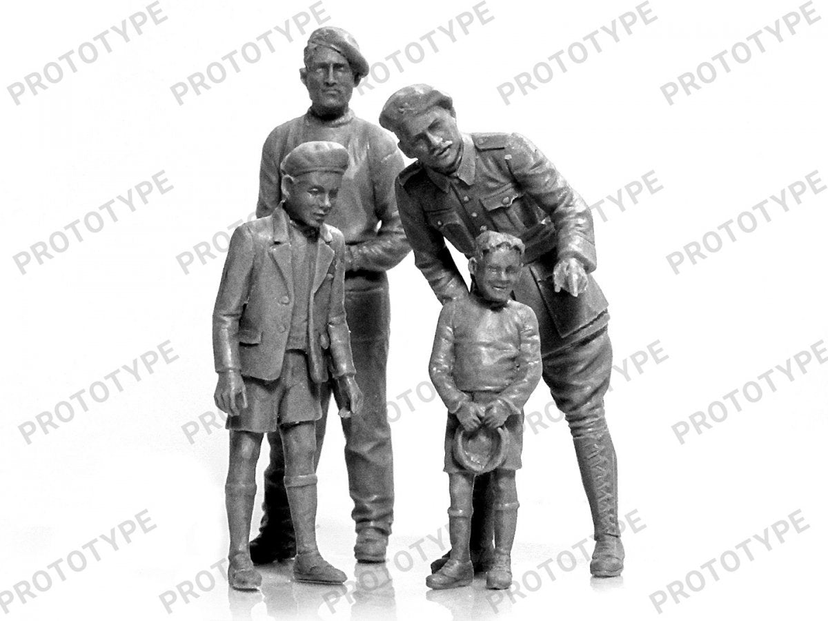 ICM 35647 WWII French Tank Crew (5 figures) 1/35 – zdjęcie 2