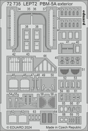 Eduard 72735 PBM-5A exterior ACADEMY 1/72