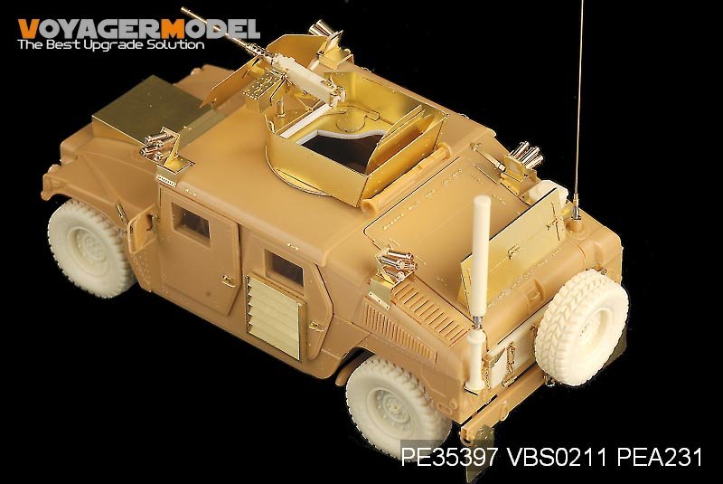 Voyager Model PE35397 Modern USMC HUMVEE M1114 w/CIP/smoke discharge for Bronco 35080 1/35 – image 18