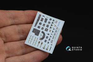 Quinta Studio QD72218 Ju 88A-4 3D-Printed &amp;amp; coloured Interior on decal paper (Hasegawa) 1/72 – zdjęcie 10