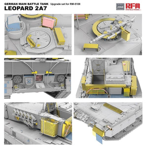 Rye Field Model 2068 Upgrade set German Main Battle Tank Leopard 2 A7 for RFM 5108 1/35 – image 4