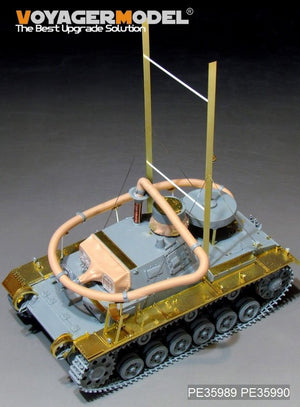 Voyager Model PE35989 WWII German Pz.KPfw.III (T)Ausf.F &amp;quot;Operation Seelowe&amp;quot; Basic For DRAGON 6877/6717 1/35 – image 3
