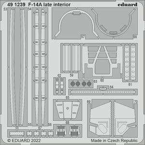 Eduard BIG49318 F-14A late TAMIYA 1/48 – zdjęcie 8