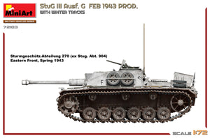 MiniArt 72103 StuG III Ausf. G FEB 1943 PROD. WITH WINTER TRACKS 1/72 – zdjęcie 6