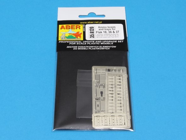 Aber 35A120 Ammo boxes Flak 18; 36 and 37 1/35 – zdjęcie 3