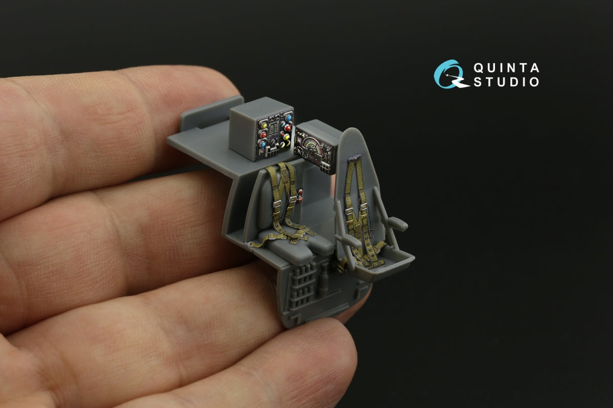 Quinta Studio QD48424 Mosquito FB Mk.VI/NF Mk.II 3D-Printed coloured Interior on decal paper (Tamiya) 1/48 – zdjęcie 7