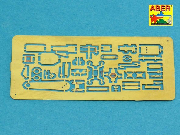Aber 35L-114 Barrel for Russian 12,7mm heavy machine gun DShK, WWII version (JS-2:; JS-3; JSU-152) 1/35 – immagine 4