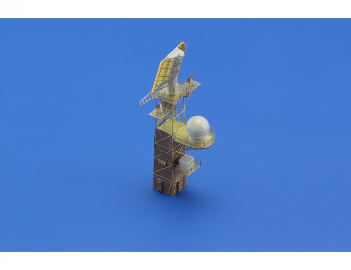 Eduard 53170 CV-63 Kitty Hawk pt.1 - island TRUMPETER 1/350 – zdjęcie 5