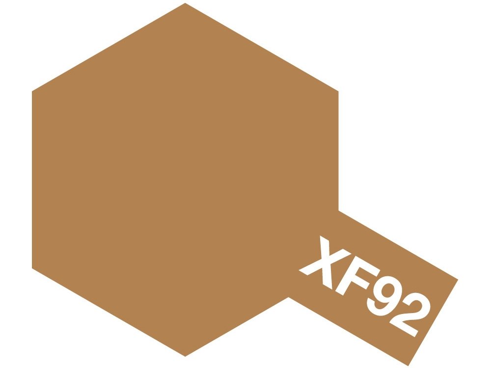 Tamiya 81792 Acrylic Mini XF-92 Yellow-Brown (DAK 1941) 10 ml – zdjęcie 2