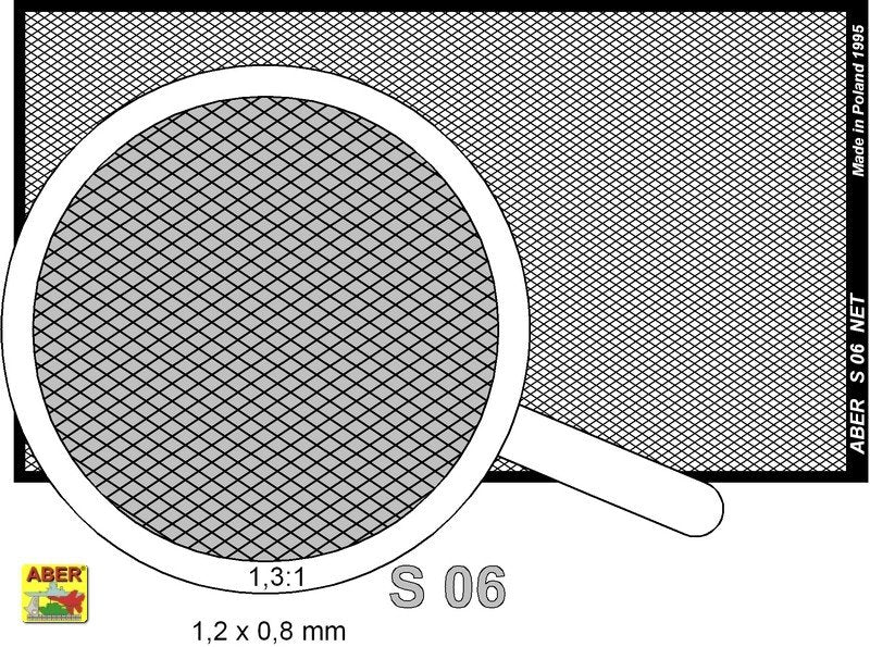 Aber S-06 Net 1,2 x 0,8 mm – zdjęcie 2