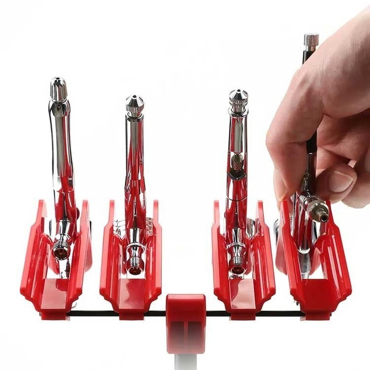 DSPIAE PT-AR 4-Slot Airbrush Rack / Stojak na aerograf 4-gniazdowy – zdjęcie 4