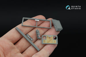 Quinta Studio QD+35139 Land Rover 88 series II family 3D-Printed &amp;amp; coloured Interior on decal paper (AK Interactive) (with 3D-printed resin parts) 1/35 – zdjęcie 11