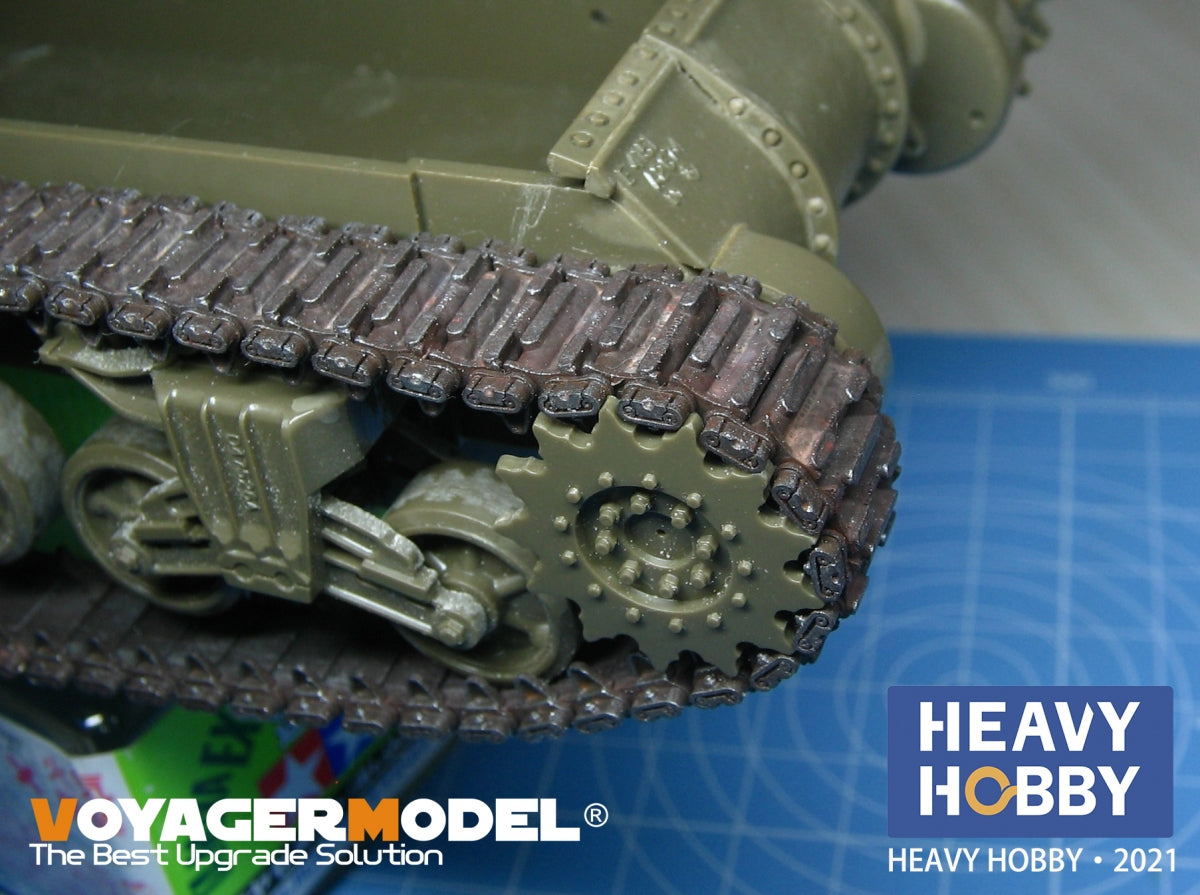 Heavy Hobby PT35049 WWII US Army Sherman VVSS Suspension Tracks T-49 1/35 – zdjęcie 5