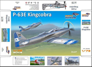 Dora Wings 72005 Bell P-63E-1-BE Kingcobra 1/72 – image 2