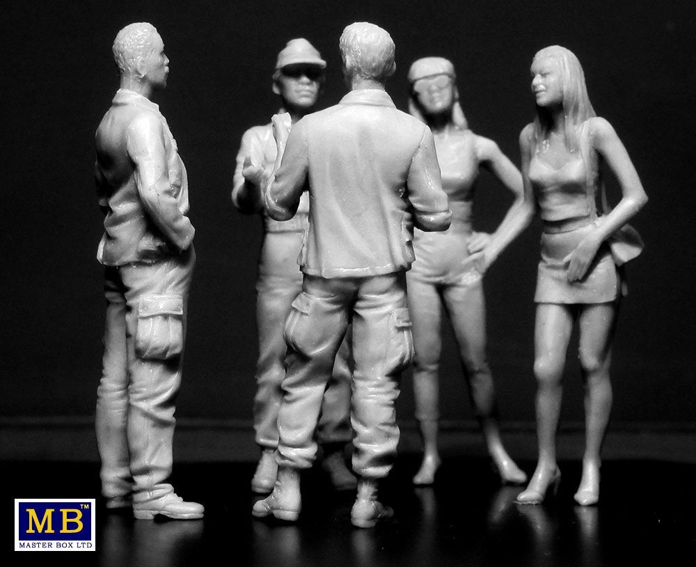 Master Box 35185 Somewhere in Saigon (Vietnam War) 1/35 – zdjęcie 3