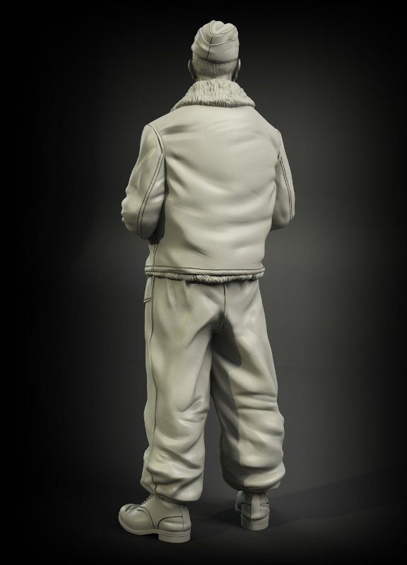 Panzer Art FI35-027 Waffen-SS tank officer winter clotches No.1 1/35 – zdjęcie 3