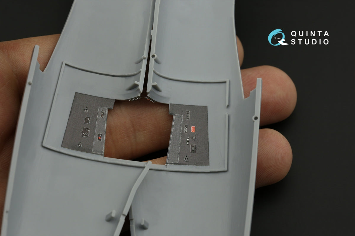 Quinta Studio QD48325 F4U-5N 3D-Printed &amp;amp; coloured Interior on decal paper (Hasegawa) 1/48 – zdjęcie 11