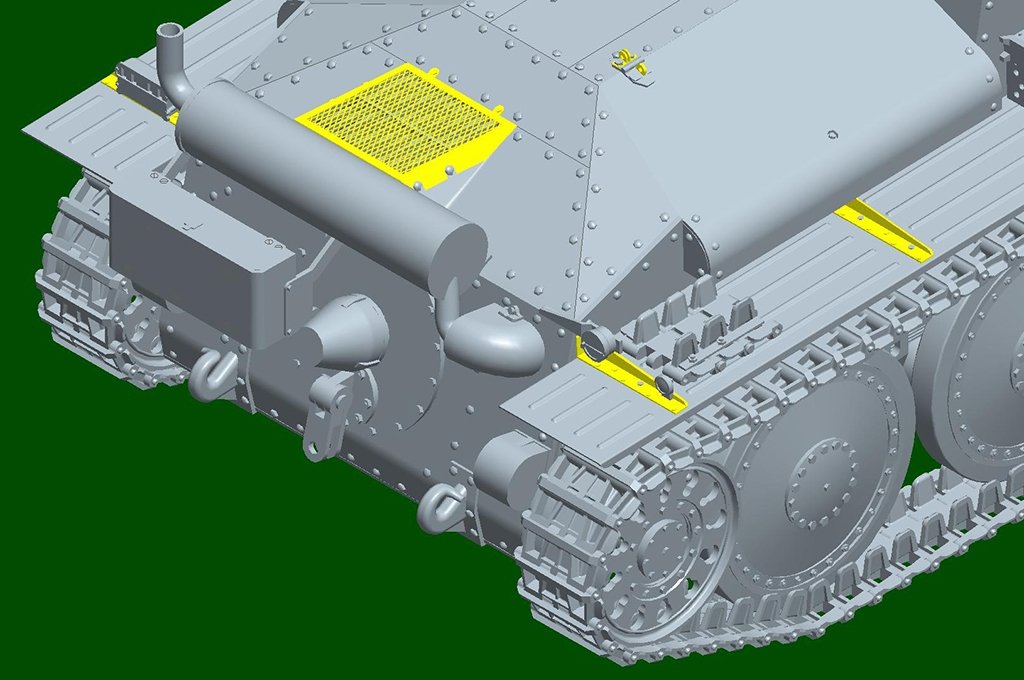 Hobby Boss 82603 38(t) tank E/F type 1/16 – image 10