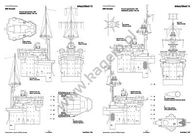 Kagero 7018 The Battleship HMS Warspite EN/PL – zdjęcie 3