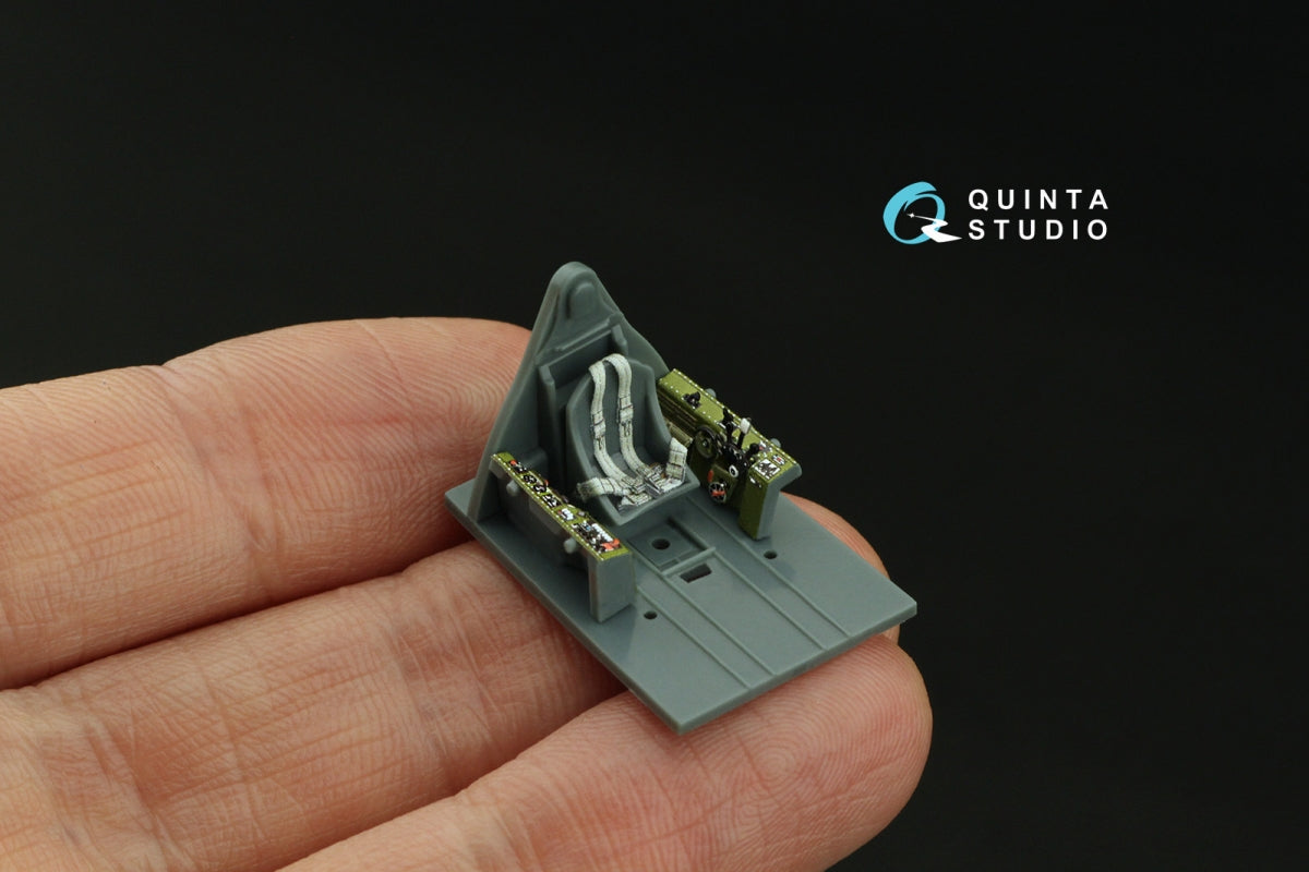 Quinta Studio QD72147 F6F-3 Hellcat 3D-Printed coloured Interior on decal paper (Eduard) 1/72 – zdjęcie 7