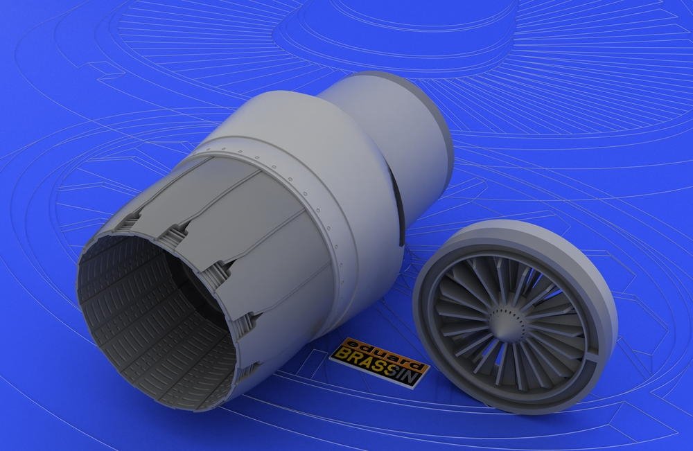 Eduard 648020 F-16CJ Block 50 engine 1/48 (Tamiya) – zdjęcie 4