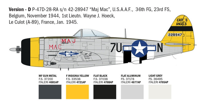 Italeri 2835 P-47D Thunderbolt 1/48 – zdjęcie 9