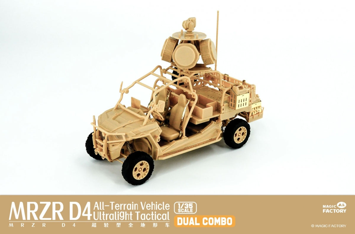 Magic Factory 2005 MRZR D4 Ultralight Tactical All-Terrain Vehicle 1/35 – zdjęcie 5