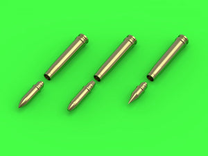 Master GM-35-019 German 2cm ammunition (cal. 20x138B) for Flak 30/38, KwK 30/38 guns - shells (15 pcs.) and 3 types of projectiles (5 pcs. of each type) (1/35) – image 2