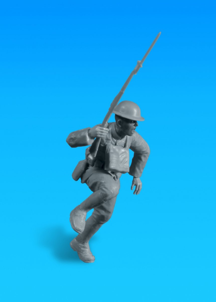 ICM 35693 US Infantry (1918) (4 figures) 1/35 – zdjęcie 4