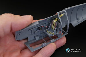 Quinta Studio QD32018 Spitfire Mk.IX 3D-Printed &amp;amp; colored Interior on decal paper (for Tamiya kit) 1/32 – image 6