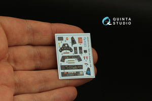 Quinta Studio QD48315 Fw 190A-5/6 3D-Printed &amp;amp; coloured Interior on decal paper (Eduard) 1/48 – zdjęcie 4